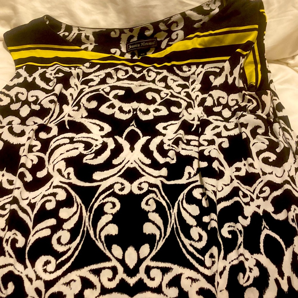 Mid length, office work dress